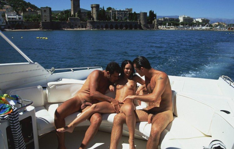 Group fuck on a yacht