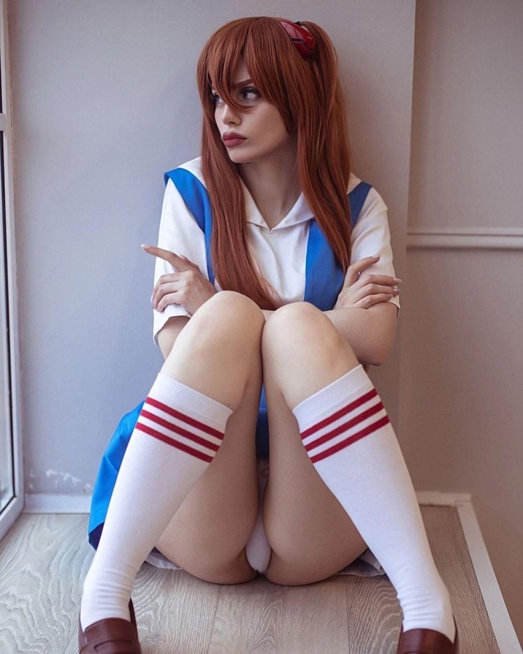 Asuka Hentai cosplay Falos