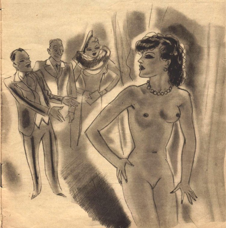 Erotic pornographic Art Prints and illustrations