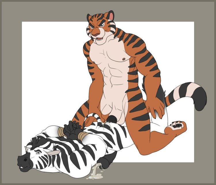 Hentai Zebra and Tigress