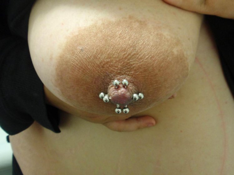 Piercing nipples