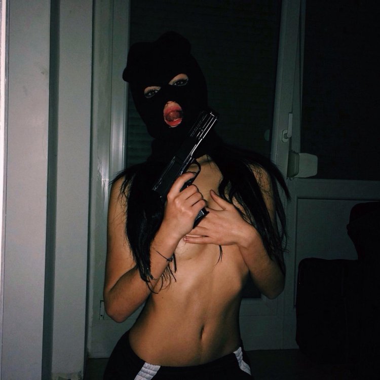 Girl in Balaclava