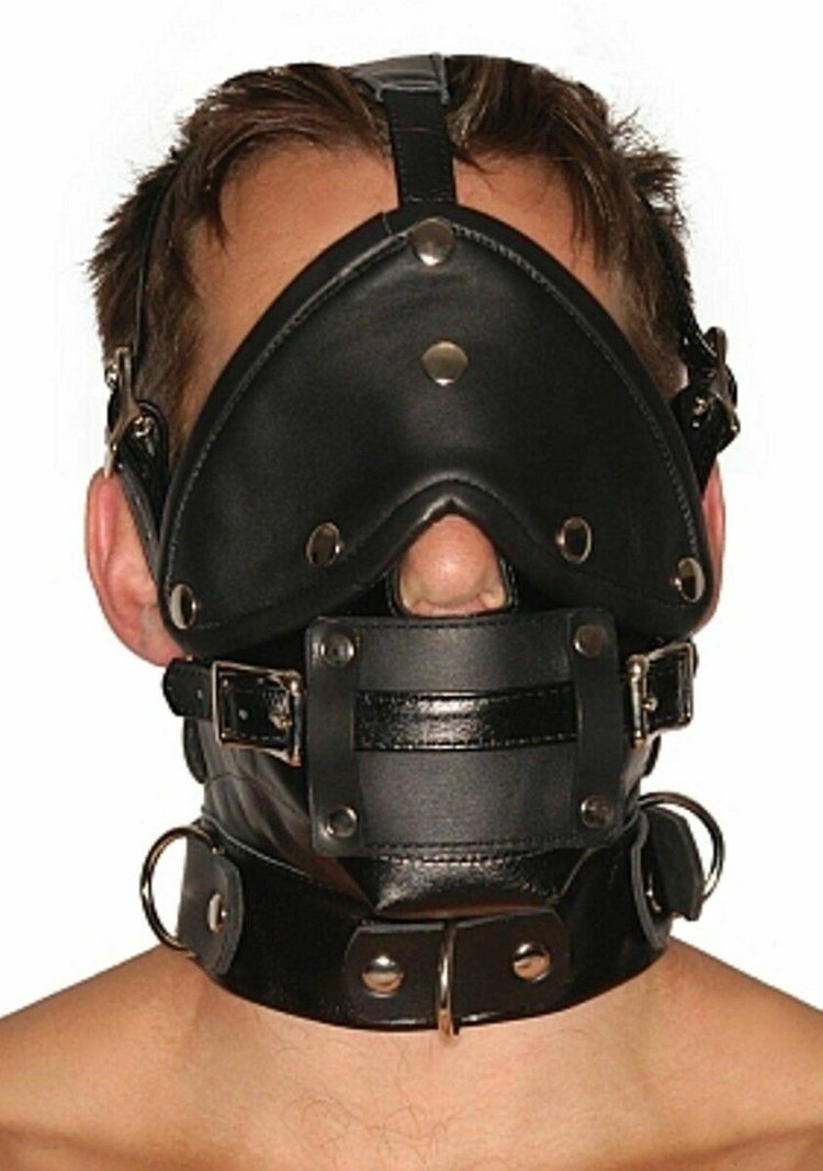 Bdsm gags of muzzle mask