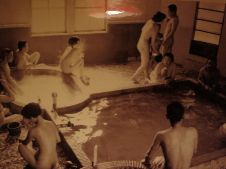 Real naked in Onsen