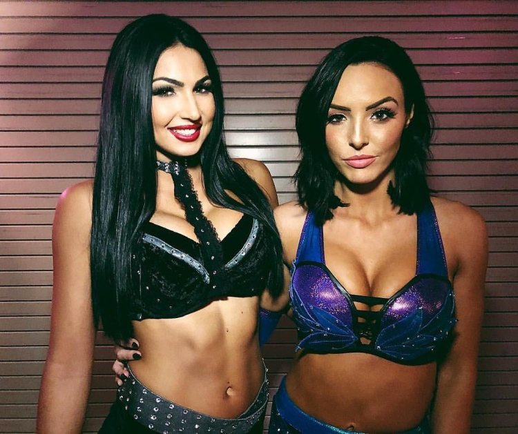 Billie Kay and Peyton Royce