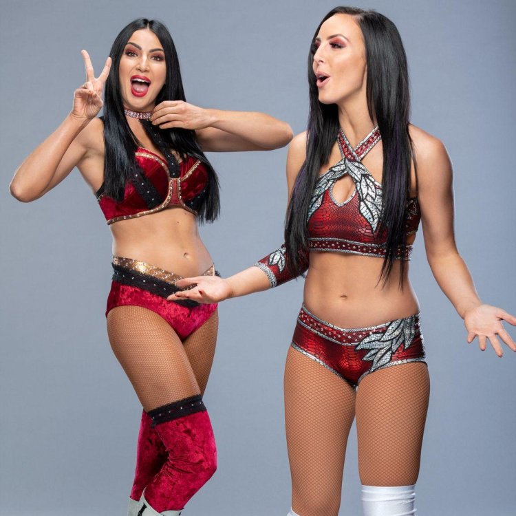 Billie Kay and Peyton Royce