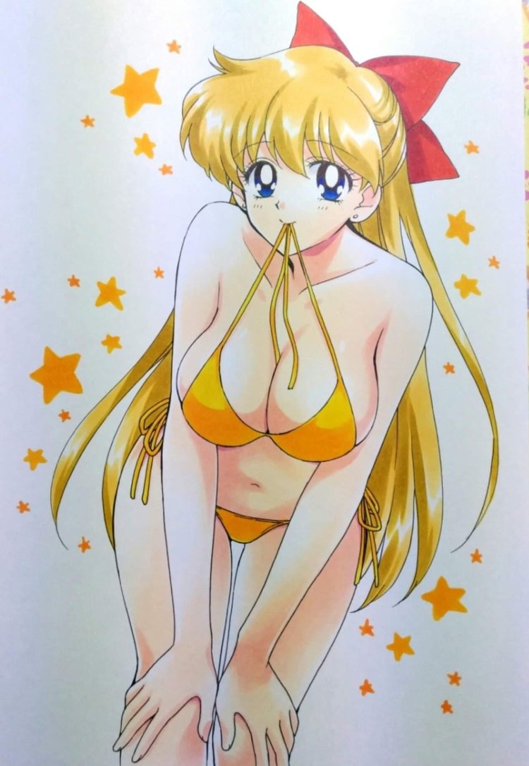 Minako Aino and Makoto