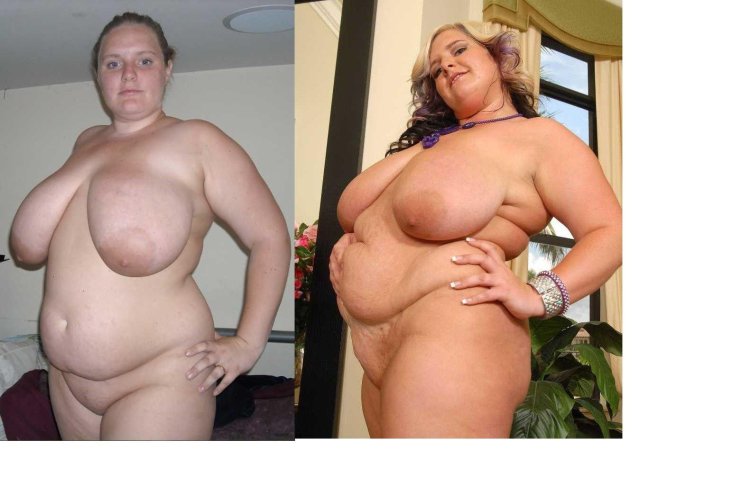 Veronica Vaughn bbw after pregnancy naked