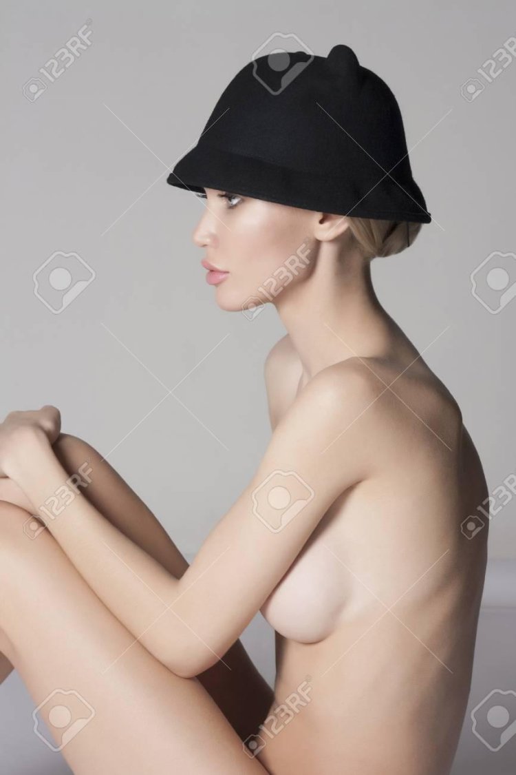 Naked women in hats