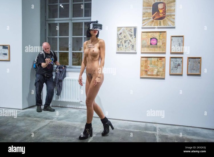 Swiss artist Mila Muare Naked