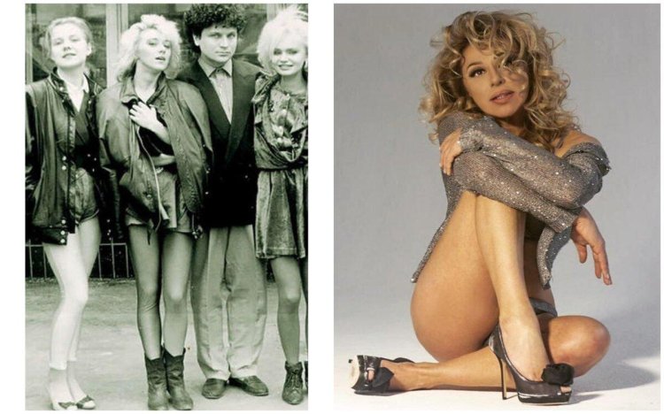 Alena Apina in the 90s