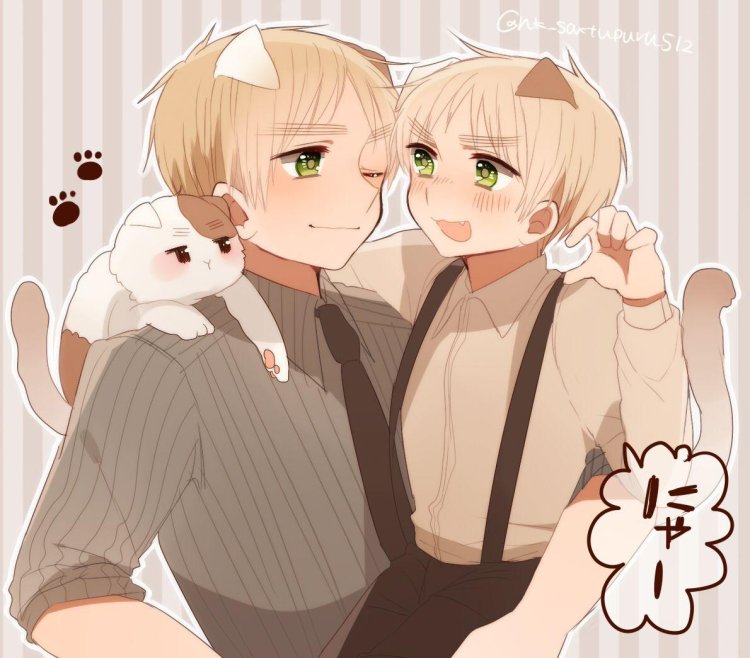 Soreland and England Hetalia
