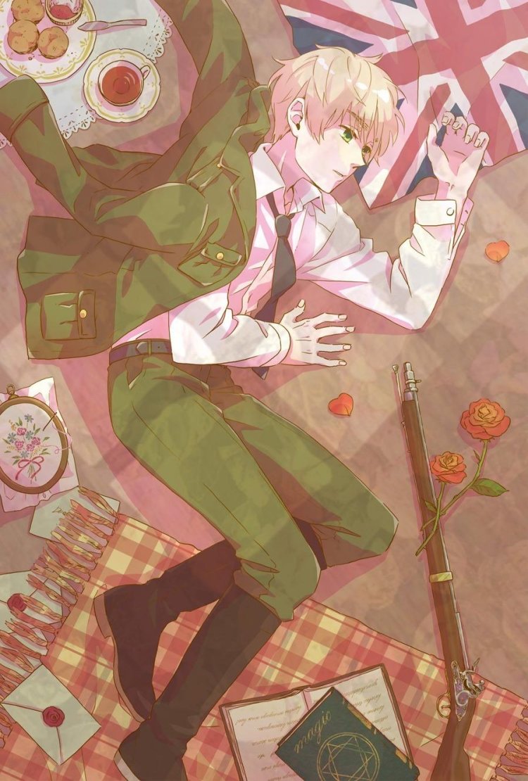 Anime Hetalia England