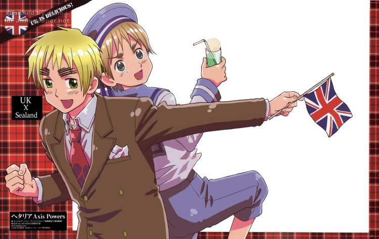 Soreland and England Hetalia