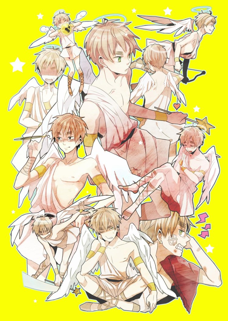 Hetalia England Angel