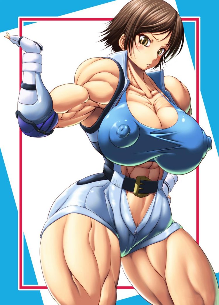 Hentai 3d muscular girls