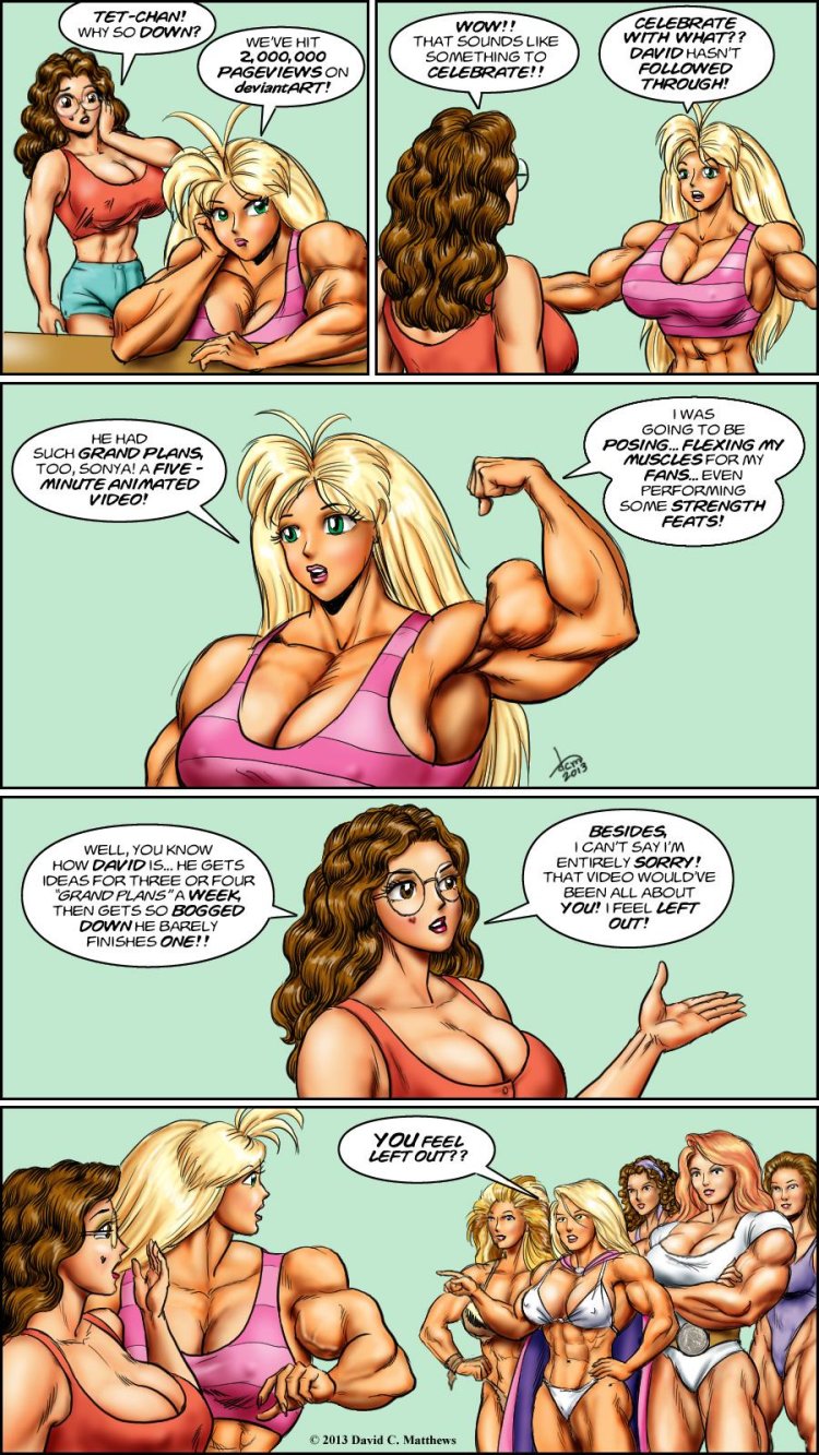 Tetsuko muscle growth