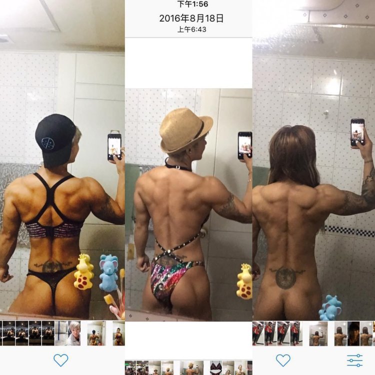 Yeon Kim bodybuilding