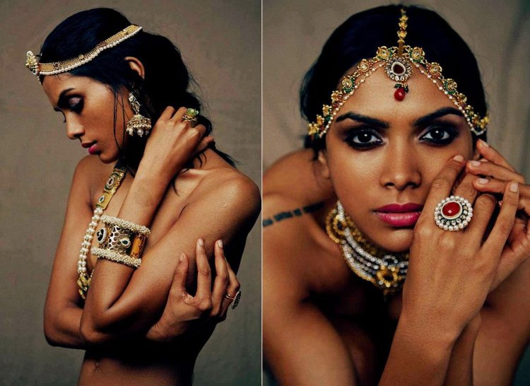 Women wearing a lot of Jewelry NSFW