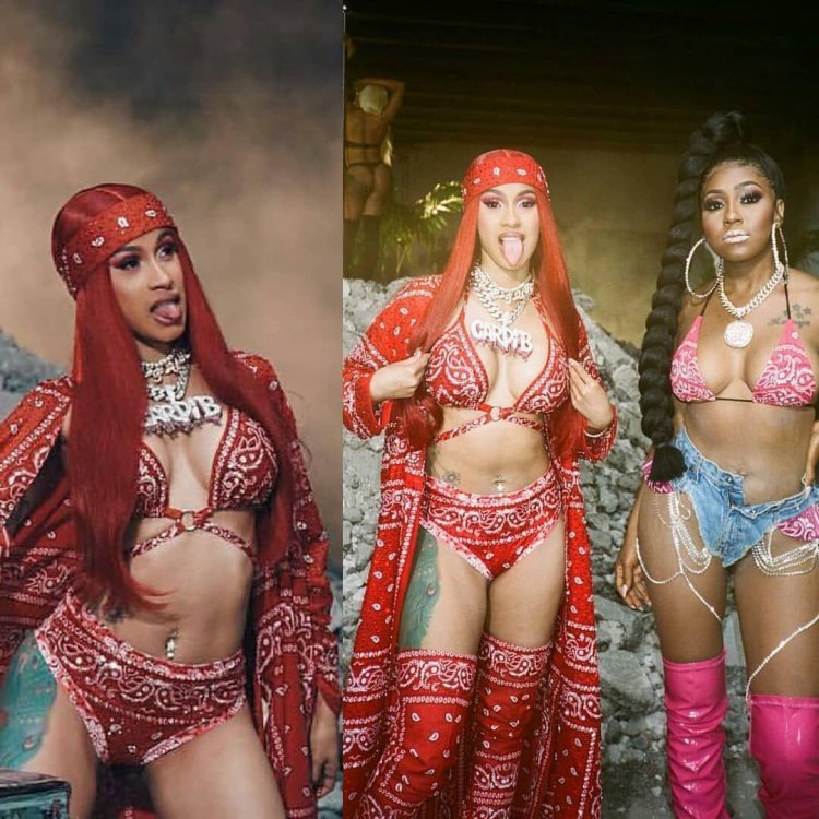 Cardi b Red