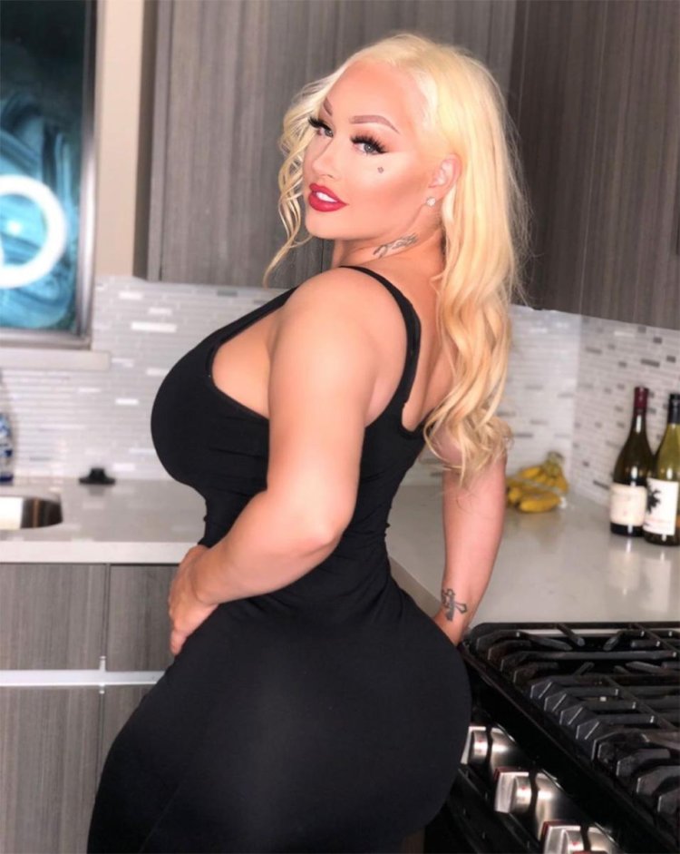 Tanya Lieder in the dress