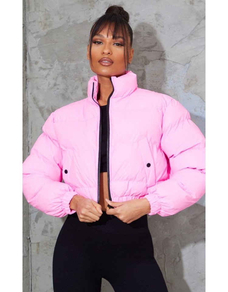 A reflective pink jacket