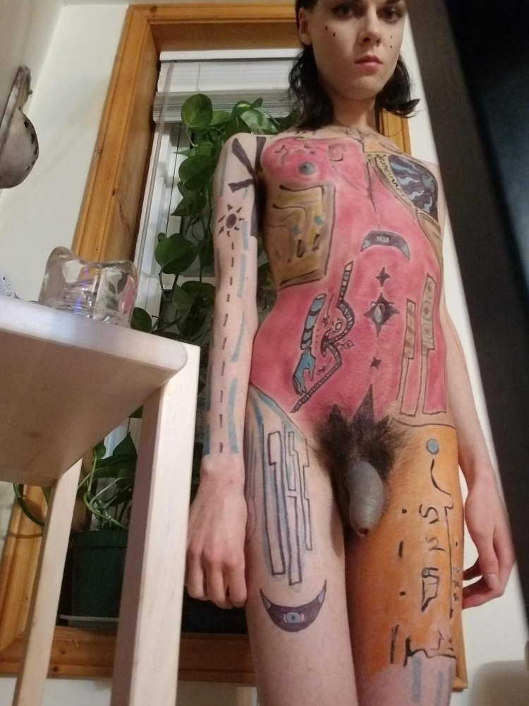 Naked woman Transgender