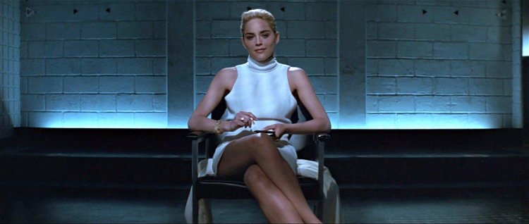 Sharon Stone Main Instinct 1992 Interrogation