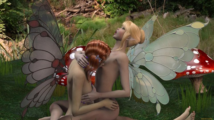 Naked fairies erotic cosplay