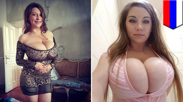 Huge breasts of Samantha Lily