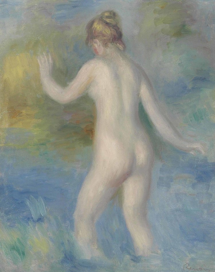 Auguste Renoir of a swimsuit