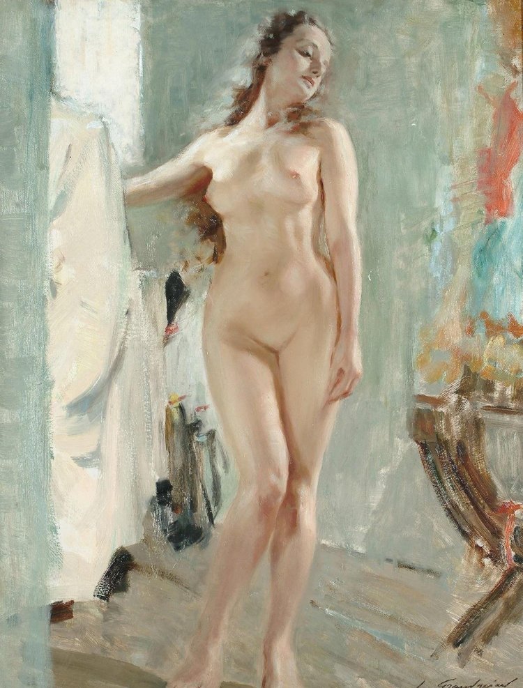 Nude Lucien Henri Grand Gerard