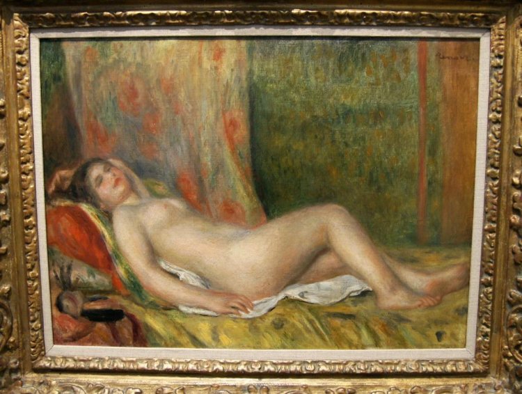 Frederick Basil Reclining nude