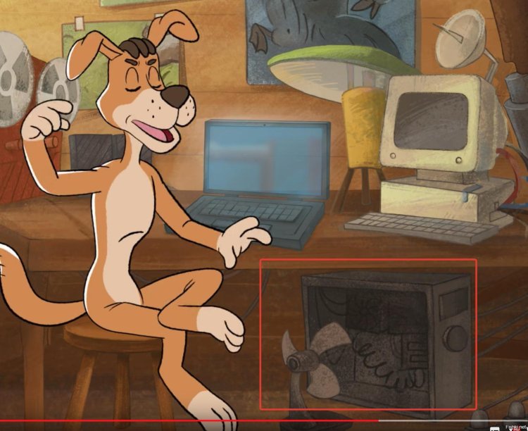 Erotic cartoon of Prostokvashino