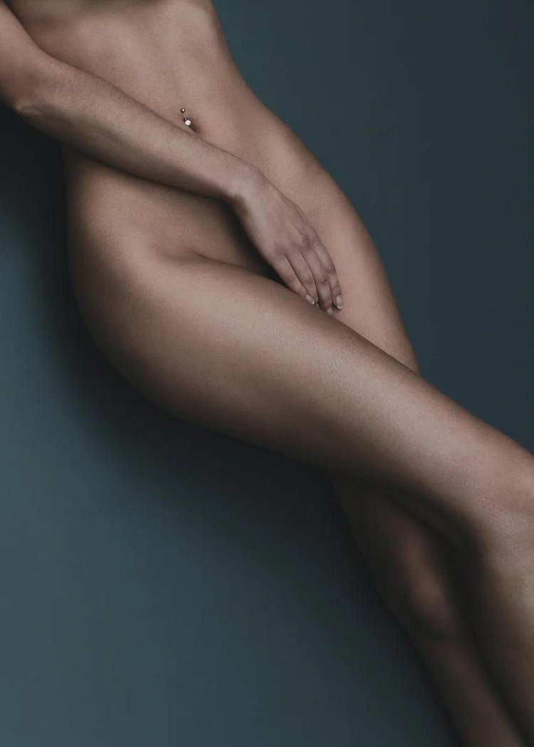 Beautiful bends of the female body