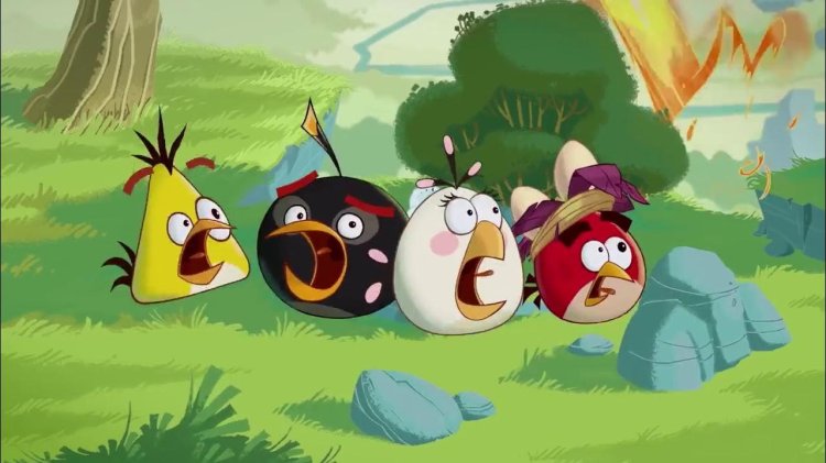Angry Birds toons Eggshaustion