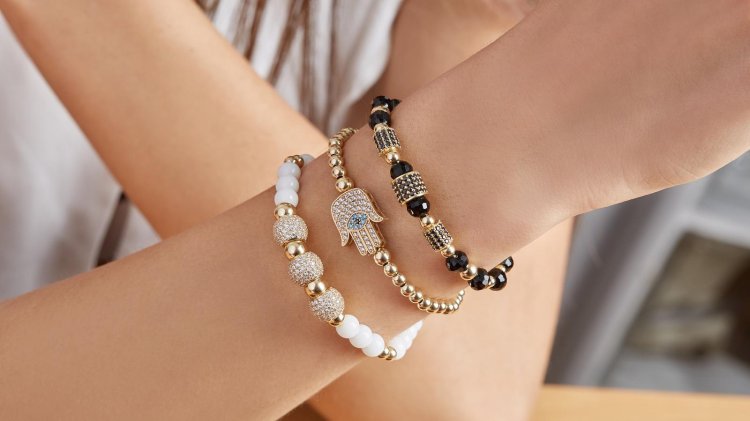 Silver Bracelet on hand