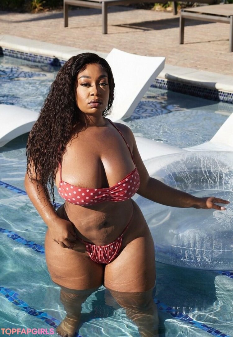 Beautiful fat black woman