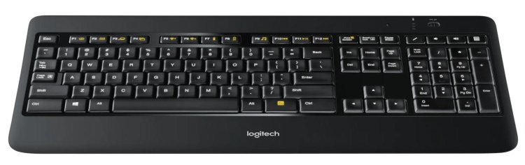 Wireless illuminated Keyboard k800