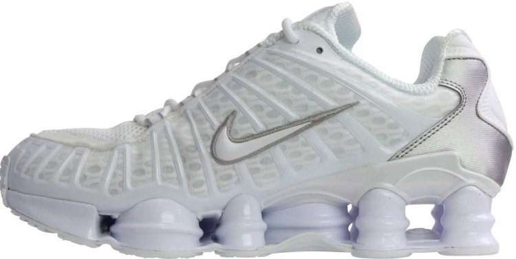 Nike Shox TL White Metallic Silver