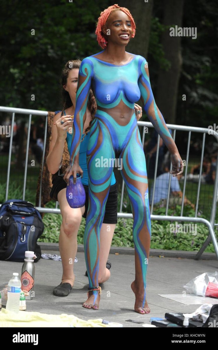 NYC body Painting Day