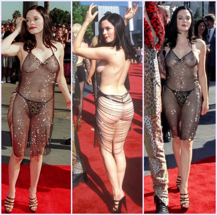 Rose McGowan 1998 Dress