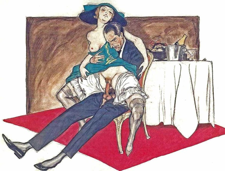 Erotic paintings Marcello Dudovich