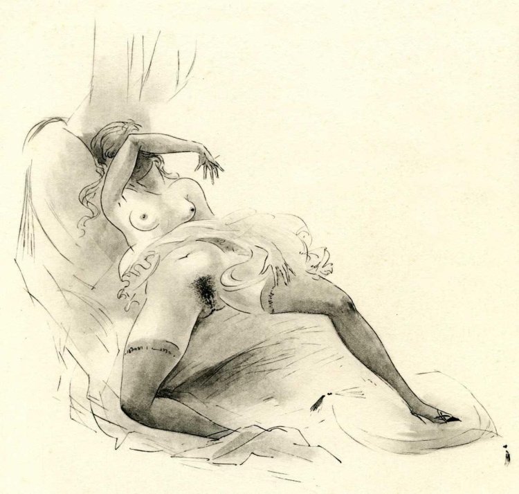 Drawings of artists Honesterotica