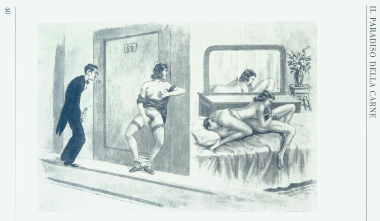 Erotic illustrations old