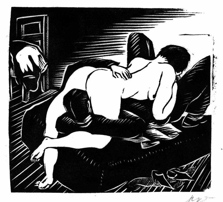 Drawings of ero vintage in the ass