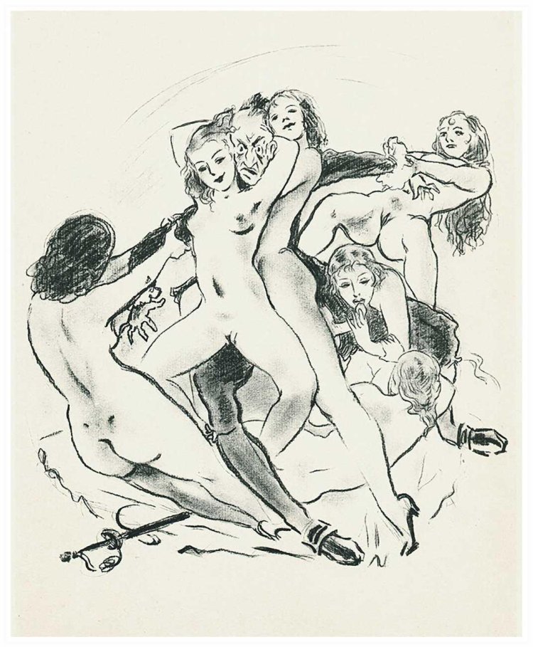 Plot erotic sketches