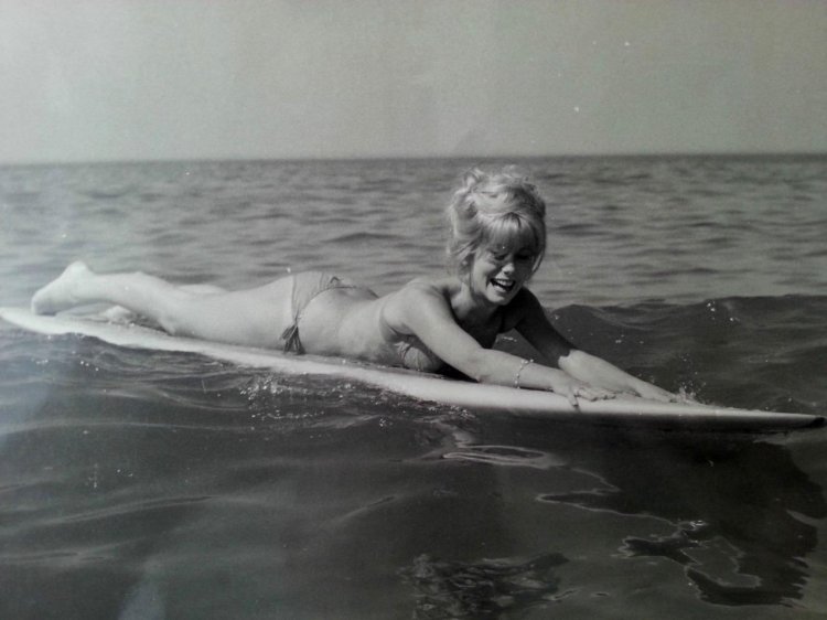 Katrin Denyv in his youth hot