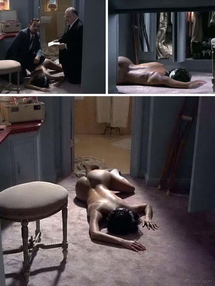 Holly Berry naked in the cinema