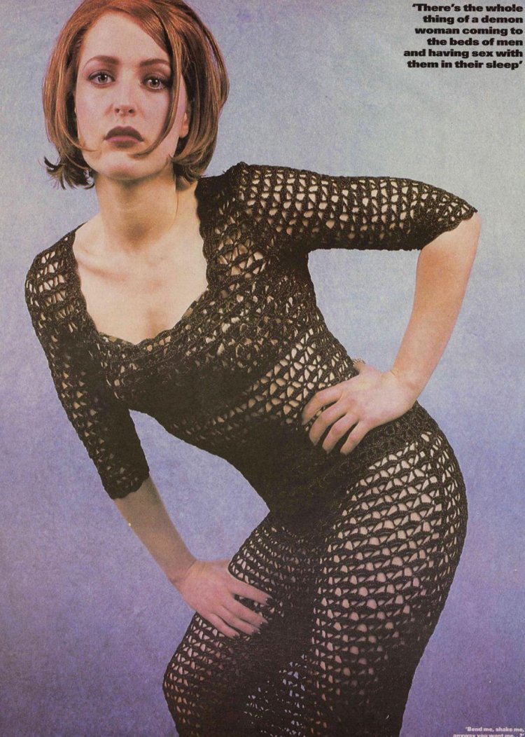 Gillian Anderson in youth